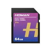 HOMAN 64 GB SD Card Uhs-Ii V90 R300MB/S W280MB/S