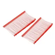 3000pcs 50mm Tagging Gun Fasteners 2.2x0.3" Red Garment Tag Attachments