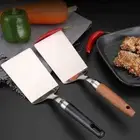Pizza Shovel Spatula Peel Cake Stainless Steel Lifter Paddle Baking Tray AU