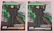 LUMINARA UNDULI (2) 2024 TOPPS CHROME STAR WARS #145 ATTACK OF THE CLONES