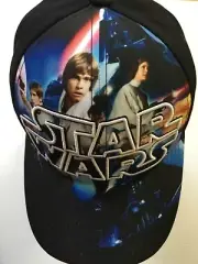 Disney Star Wars Classic Luke Leia Han Solo Snapback Men's Hat Cap new NWT
