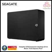 Seagate Expansion Desktop Drive Black -12TB *Free Express Post*