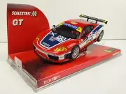 Slot car scalextric 6248 Ferrari 360 GTC 24h le Mans 2005 #93
