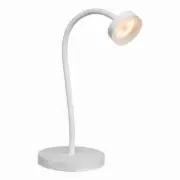 Brilliant White Jerico Desk Lamp Warm White LED Light/ Touch Switch and Dimming