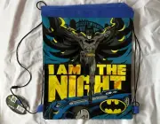 Batman Drawstring Bag I Am The Night DC Comics Waterproof School Sports PE