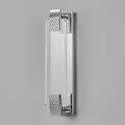 Modern Crystal Wall Sconce Lighting with Bubble Crystal 19in-1Pack Chrome