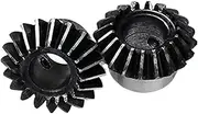 Gears Pinion Gear Motor Gear Bevel Gear 1.5M 16 Tooth Hole 6/8/10/12 Standard Hole 45 Steel Tooth Surface Quenching Bevel Gear Screw Hole Fixed (Color : 16 Teeth Hole 6, Size : 1 pcs) (Color : 16 T