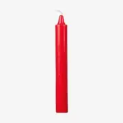 SPELL & RITUAL RED/ROJO HOUSEHOLD CANDLES 6" X ¾” (WICCA, PAGAN &, MAGICK)