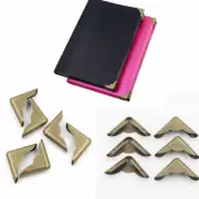 25x Metal Note Book Corner Scrapbooking Albums Protectors Folder Decorative Menu