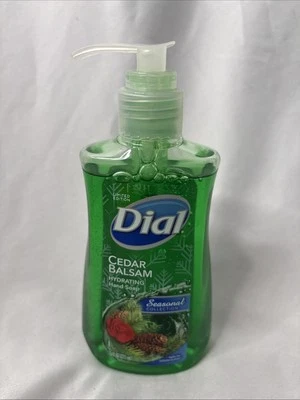 Dial Cedar Balsam Hydrating Hand Soap Seasonal Collection 7.5oz NEW