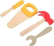 CVUTOVO 4pcs Boys and Girls Tool Set Toy Tools DIY Toys Hammer Screwdriver Boys and Girls Mallet Simulation Hammers