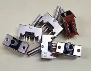 1 x metal Dressed toggle DPDT 3pos switch for vintage Synth and audio equipment.