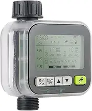 WUISOLQP Garden Intelligent Sprinkler System with Rain Sensing Function Garden Intelligent Sprinkler Irrigation System ABS Timed , Transparent Teeth