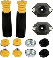 Shuogoufeng Store Car Rear Suspension Strut Bumper Rubber Shock Absorber Bump Stop 33536767334 Compatible With BMW E81 E82 E88 E90 E91 E92 320d 325 330 335i(12Pcs SET)