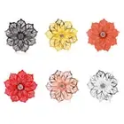 Flower Kitchen Gadgets Napkin Rings Table Decoration Towel Holder Napkin Buckle