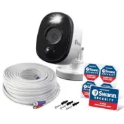 Add-On DVR Bullet Security Camera System with Sensor Spotlight, 1080p Full HD...