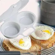 Microwave Egg Poacher To Poach 2 Eggs Kitchen Accessory BPA Free