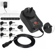 OZNALA Universal AC/DC 3V-12V Power Supply Adapter Plug-in Wall Charger Adjustable 2.1A