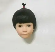 DIY 1/6 Kendo Little Boy Head Sculpt Carved For 12'' Soldiers Figure