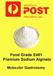 Pure food grade Premium Sodium Alginate E401 Molecular Gastronomy