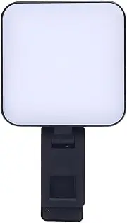 LED Video Light, Dimmable Camera Light with Built in 2000mAh Li Battery, USB Type C Ports, 2500K-6500K CRI 95+, Petite Fill in Light for Studio Photography, Vlog, Live Stream