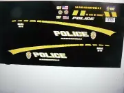 Madisonville TN Police Patrol Vehicle Decals 1:64 two for one money