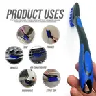 Powerful Grout Cleaner Brush for Removing Accumulated Dirt and Soap Scum