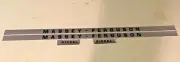 Massey Ferguson 130,135,150,165,175,180 Hood Decals