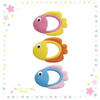 在飛比找蝦皮購物優惠-Genki Bebi 元氣寶寶 彩虹魚咬牙按摩固齒玩具(粉/