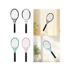 Fly Swatter Racket Home Easy to Use Traveling 4000V Mosquito Zapper Racket