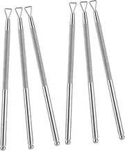 ARTSEWPLY Quick Nail Polish Removal 6pcs Nail Tools Set: Cuticle Pusher Scraper Nail Care Tool for Gel Polish