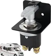 RV Battery Disconnect,12V-36V RV Battery Cutoff Switches - 500A Replacement Parts, Automotive Power Cutoff with Locking Panel for Truck Marine
