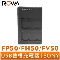 在飛比找蝦皮商城優惠-【ROWA 樂華】FOR SONY FP50 FH50 FV