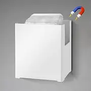 Magnetic Milk Bag Holder for Fridge Milk Storage Containers Clear Plastic Storage Bins for Milkbag Freezer Hold Empty Milk Bag Accessories