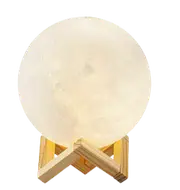 16 Colors 18cm Magical Moon Lamp LED Night Light Moonlight Sensor Remote Control Dimmable 3D