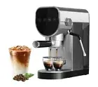 Espresso Coffee Machine Maker Milk Frother Wand Touch Screen 20 Bar High Pressur