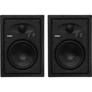 EARTHQUAKE EWS600 6.5" Edgeless Inwall Speakers Pair EWS600 Frameless Design For Reduced
