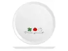 6 Dishes Pizza IN Opal, Decorum Tomato, 33,5 CM White Bormioli Rocco