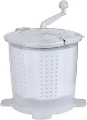 EVTSCAN Mini Portable Manual Operation Washing Machine Underwear Laundry Washer for Home Dormitory Gray