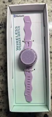 New Vivitar Kids Wireless Portable Bluetooth Rechargeable Watch Style Speaker