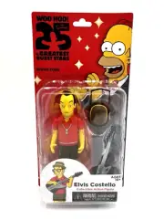 NECA Simpsons 25th Anniversary Elvis Costello Figure Series 4 Greatest Guest