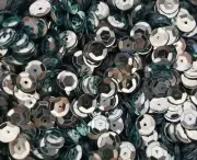 Lot of 2,000 pcs Metallic Light Blue 7mm Round Cup Loose Sequins Sewing Crafts