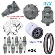 Tune Up Kit Filters Cap Wire Spark Plugs For FORD GRANADA V6 3.8L 1982 (for: Ford)
