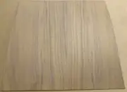 Walnut wood veneer sheet 9" x 9" on phenolic laminate backer 1/16" A grade