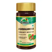 Zandu Ashwagandha Herbal Capsule Boost Immunity Body Strength - 60 Capsule