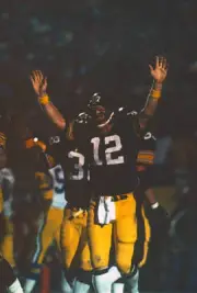 Terry Bradshaw of the Pittsburgh Steelers1980's NFL Photo 82