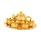 Kung Fu Tea Set 4 Teacups Portable Teapot Set for Picnic Camping Car Trips