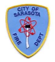 Sarasota Fire Department Patch Florida FL