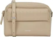 [Calvin Klein] Mini Line Quilt Camera Bag Crockery