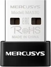 Mercusys Bluetooth 5.3 Nano USB Adapter, Speed Coverage Security Improvement, Wireless Connectivity, Nano-Size, Backward Compatibility, Plug & Play, Windows 11/10/8.1/7 (MA530)